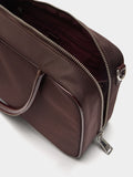 Bolso Bowling De Nylon Con Colgante