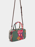 Bolso Bowling Estampado De Nylon