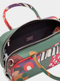 Bolso Bowling Estampado De Nylon