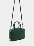 Bolso Bowling De Textura Suave
