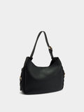 Bolso De Hombro Con Hebillas Laterales