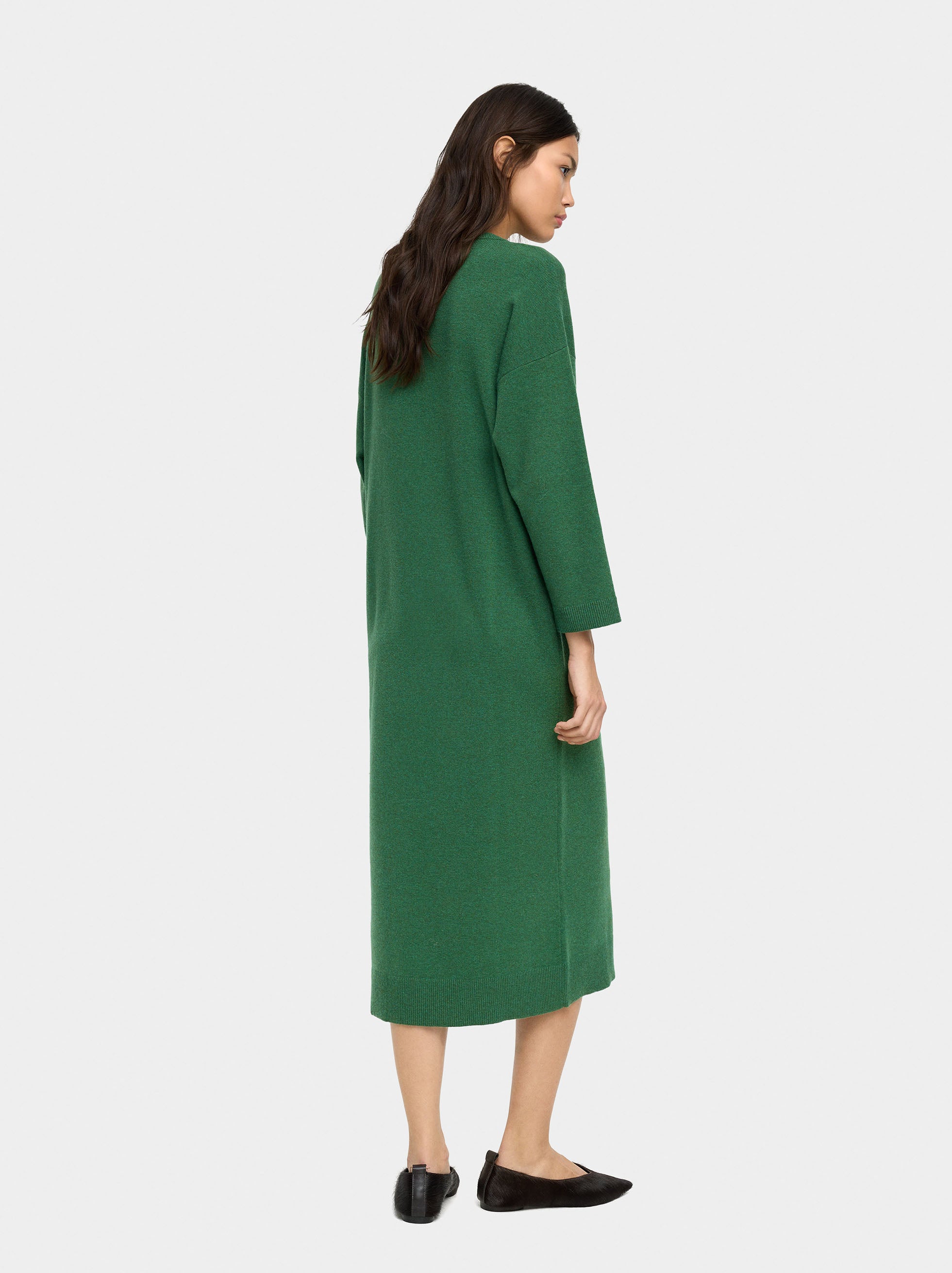 Vestido Midi De Punto