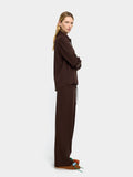 Pantalón Con Cintura Elástica Y Bolsillos