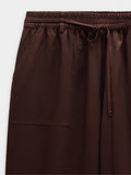 Pantalón Con Cintura Elástica Y Bolsillos