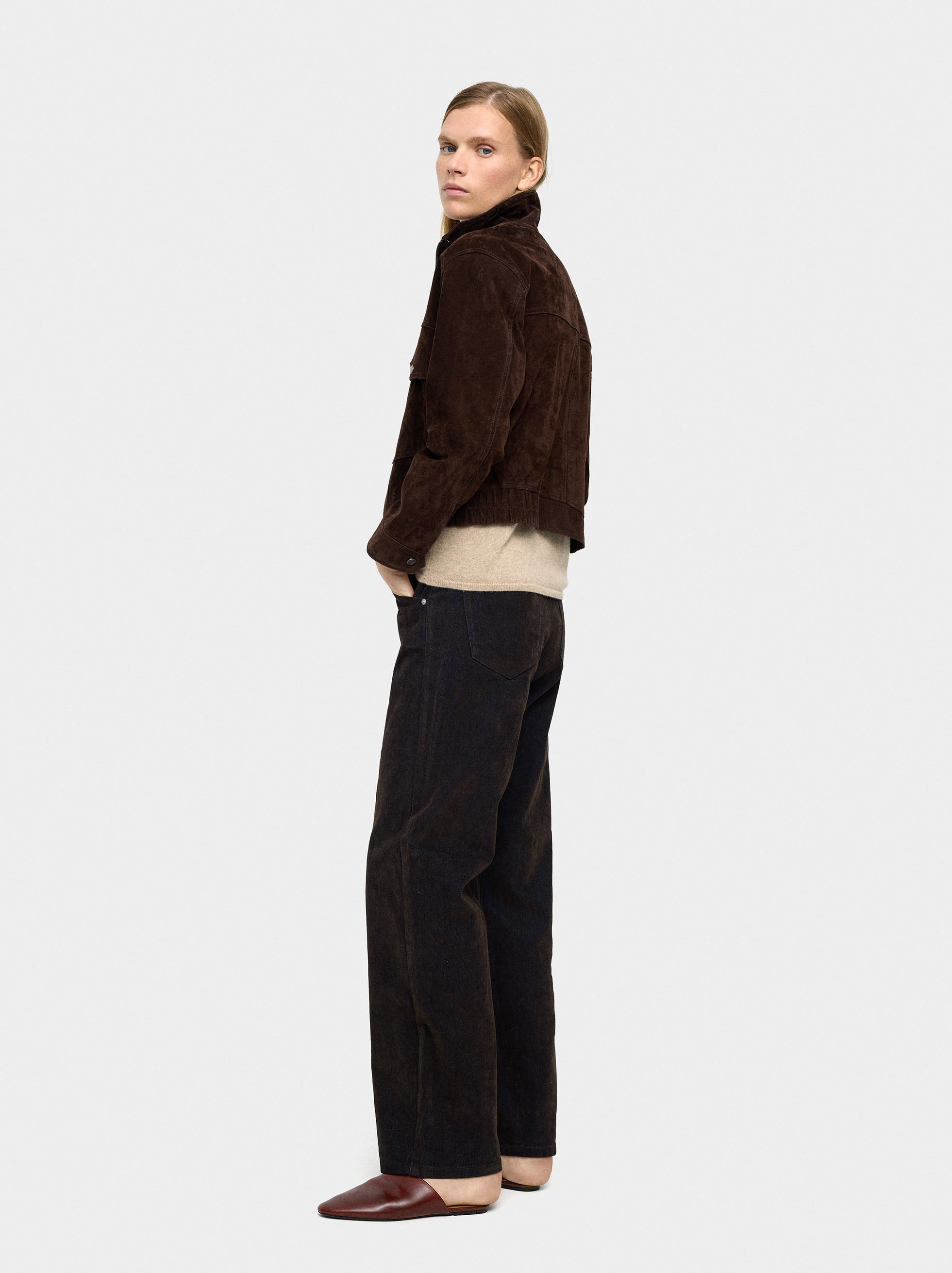 Pantalón Vaquero Efecto Terciopelo