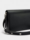Bolso Bandolera Liso Con Solapa