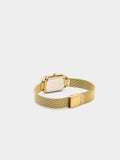 Reloj Rectangular Pulsera De Punto Acero Inoxidable