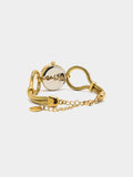 Reloj Con Pulsera De Cadena De Serpiente