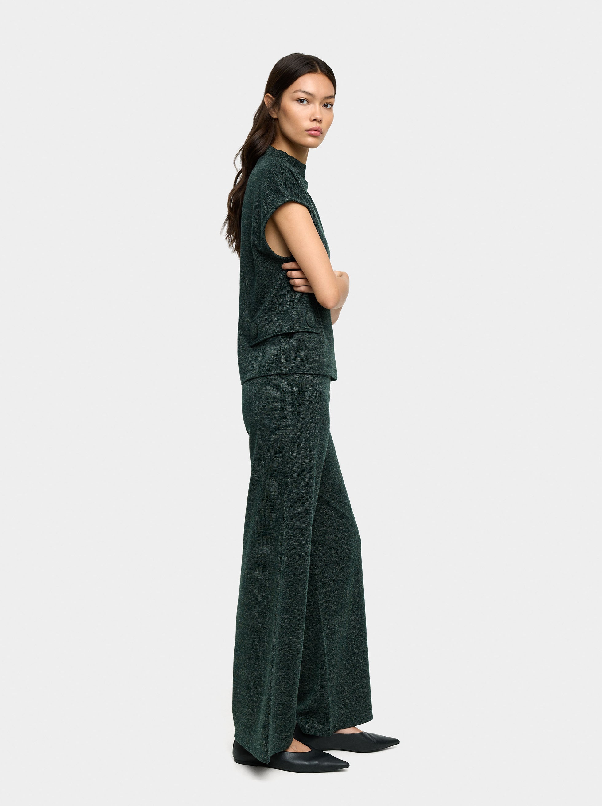 Pantalón De Cintura Elástica