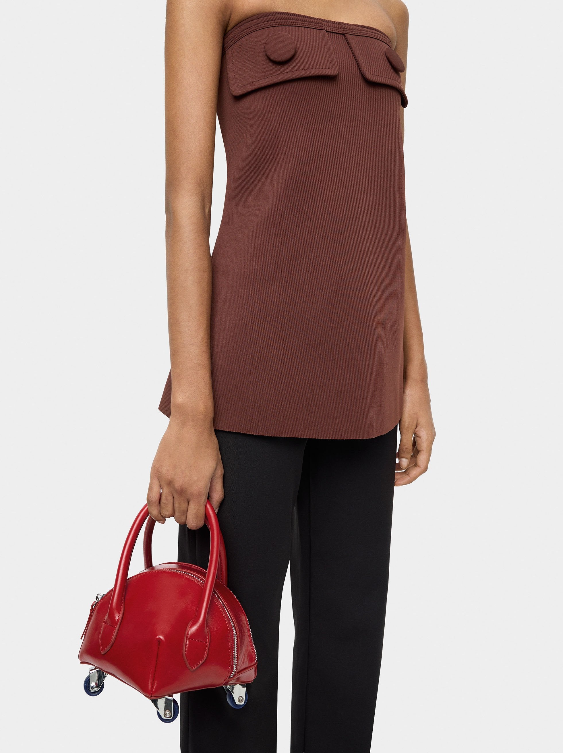 Bolso De Mano Con Ruedas