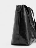 Bolso De Hombro Efecto Craquelado