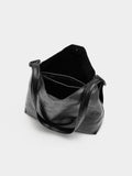Bolso De Hombro Efecto Craquelado