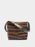 Bolso De Hombro Con Piel Estampado Animal