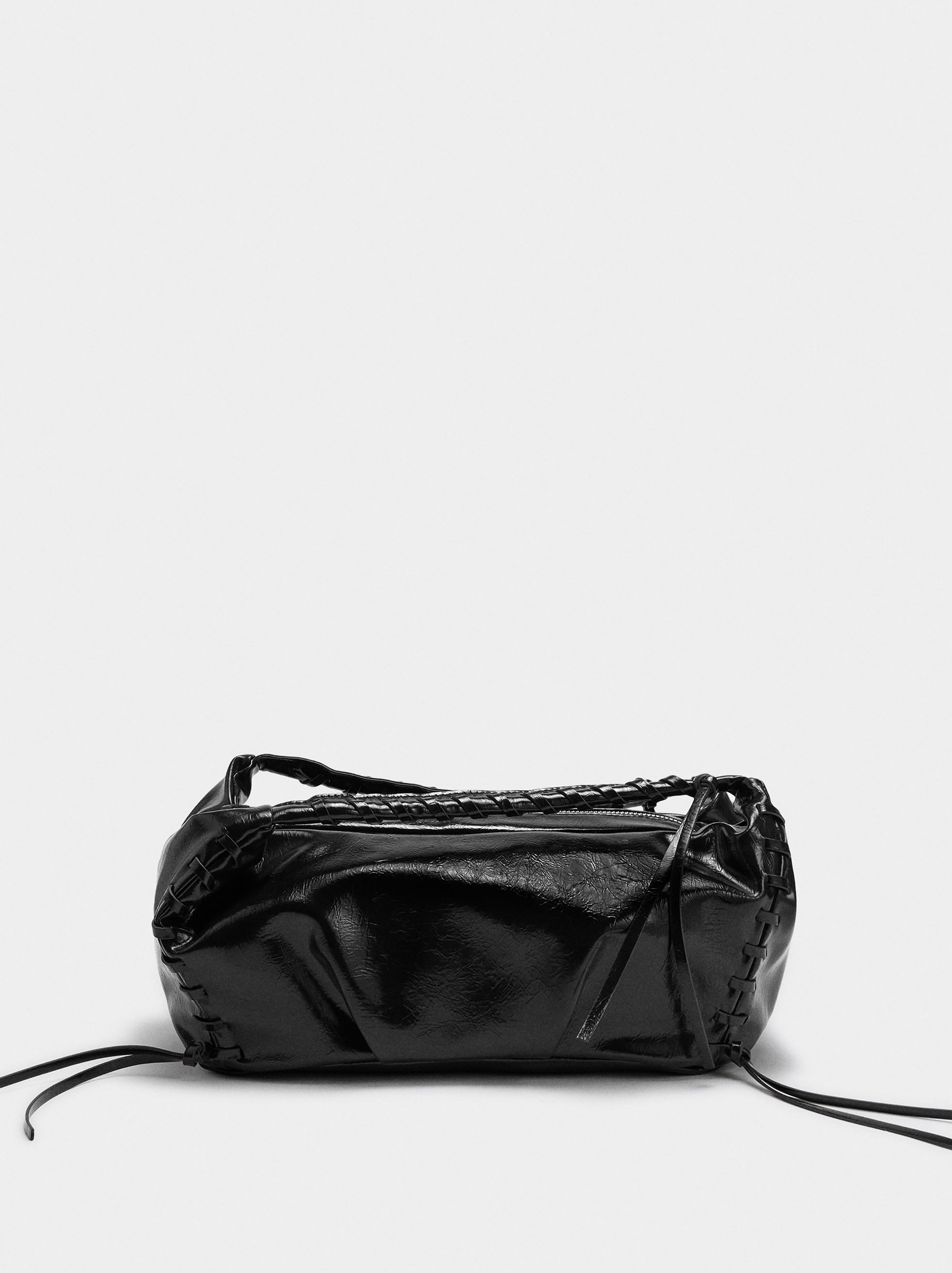 Bolso De Mano De Charol