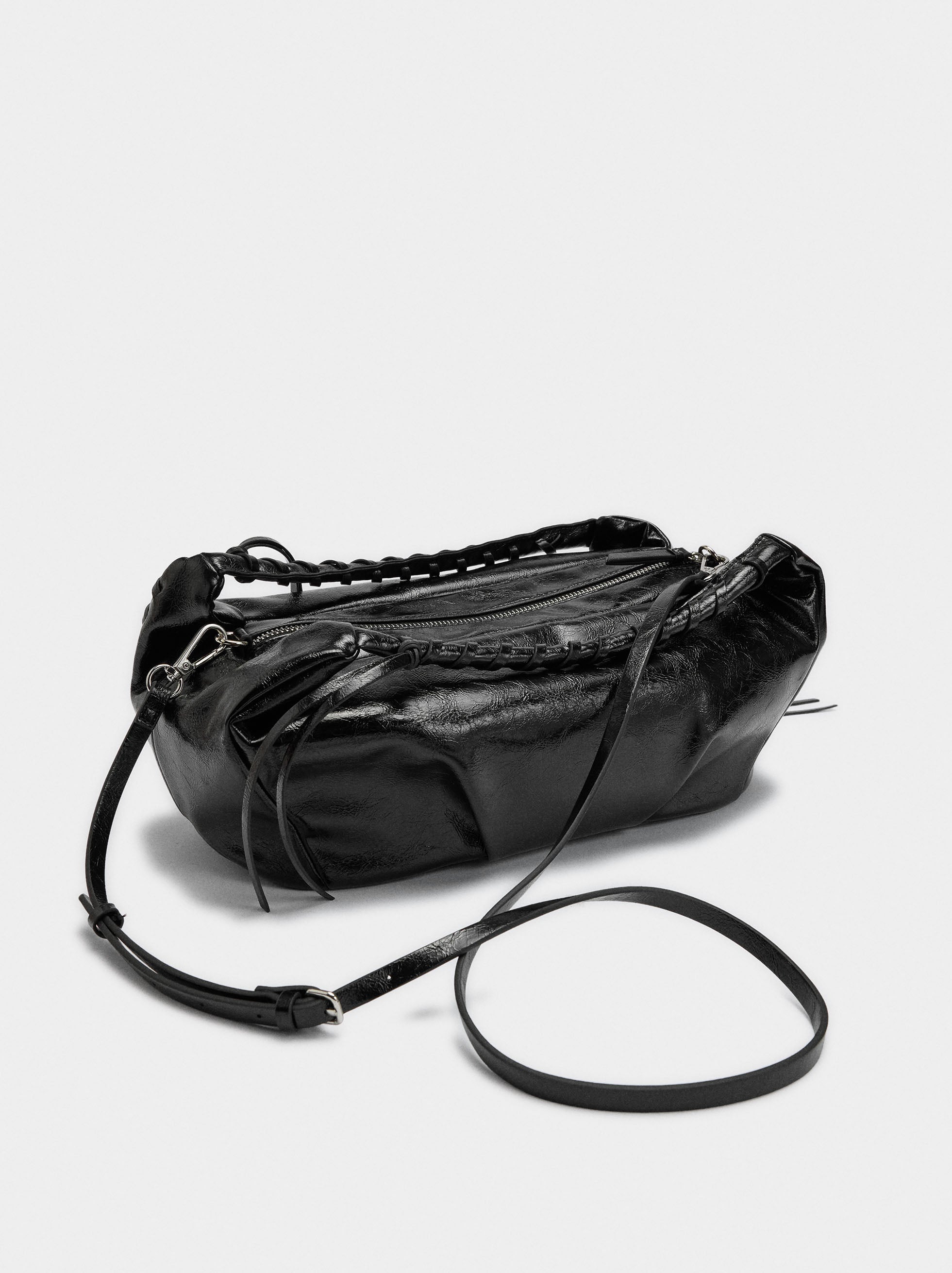 Bolso De Mano De Charol