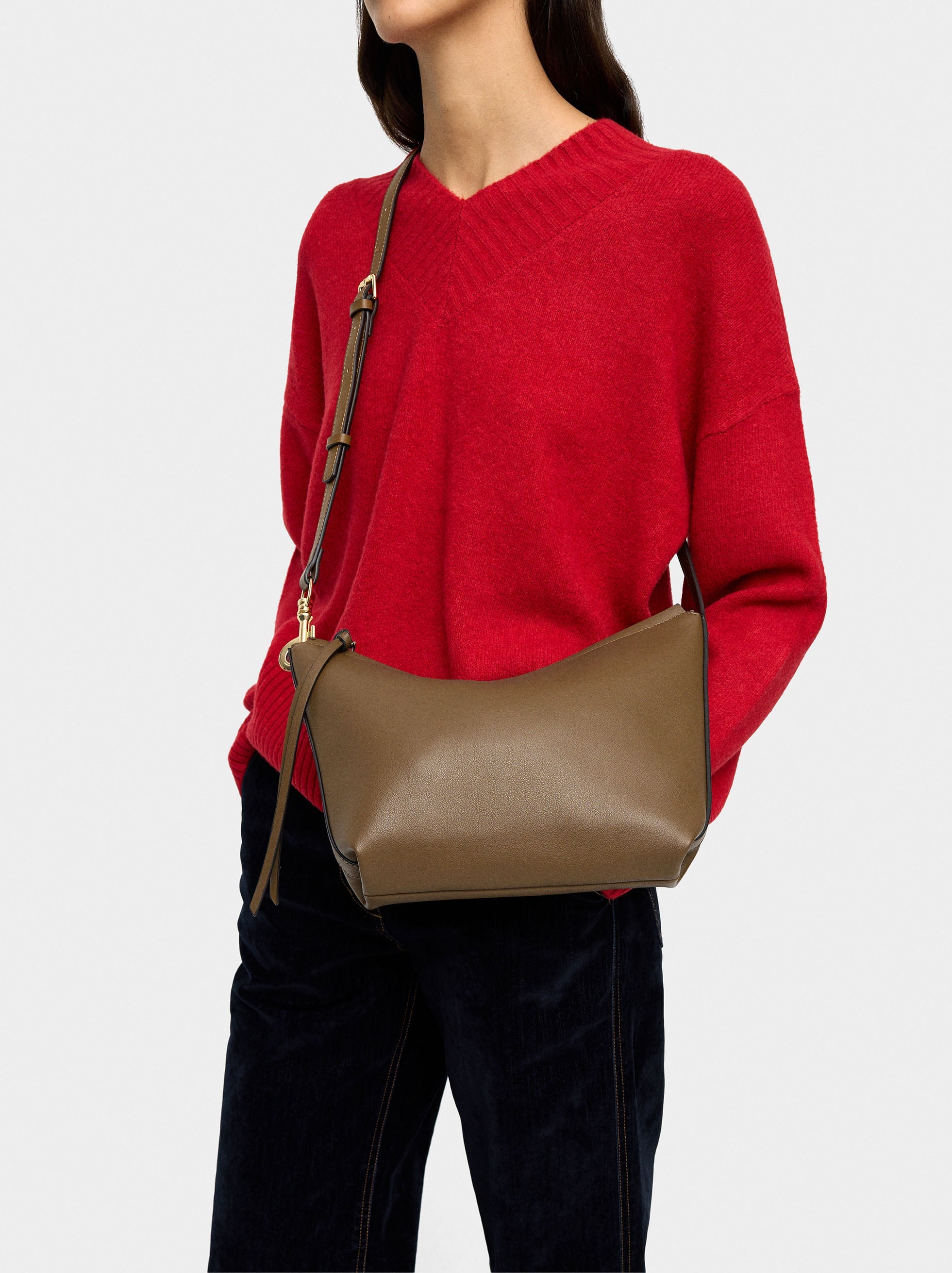 Bolso Bandolera Liso