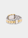 Set Reloj Con Pulseras Bicolor