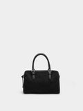 Bolso Bowling Efecto Piel L