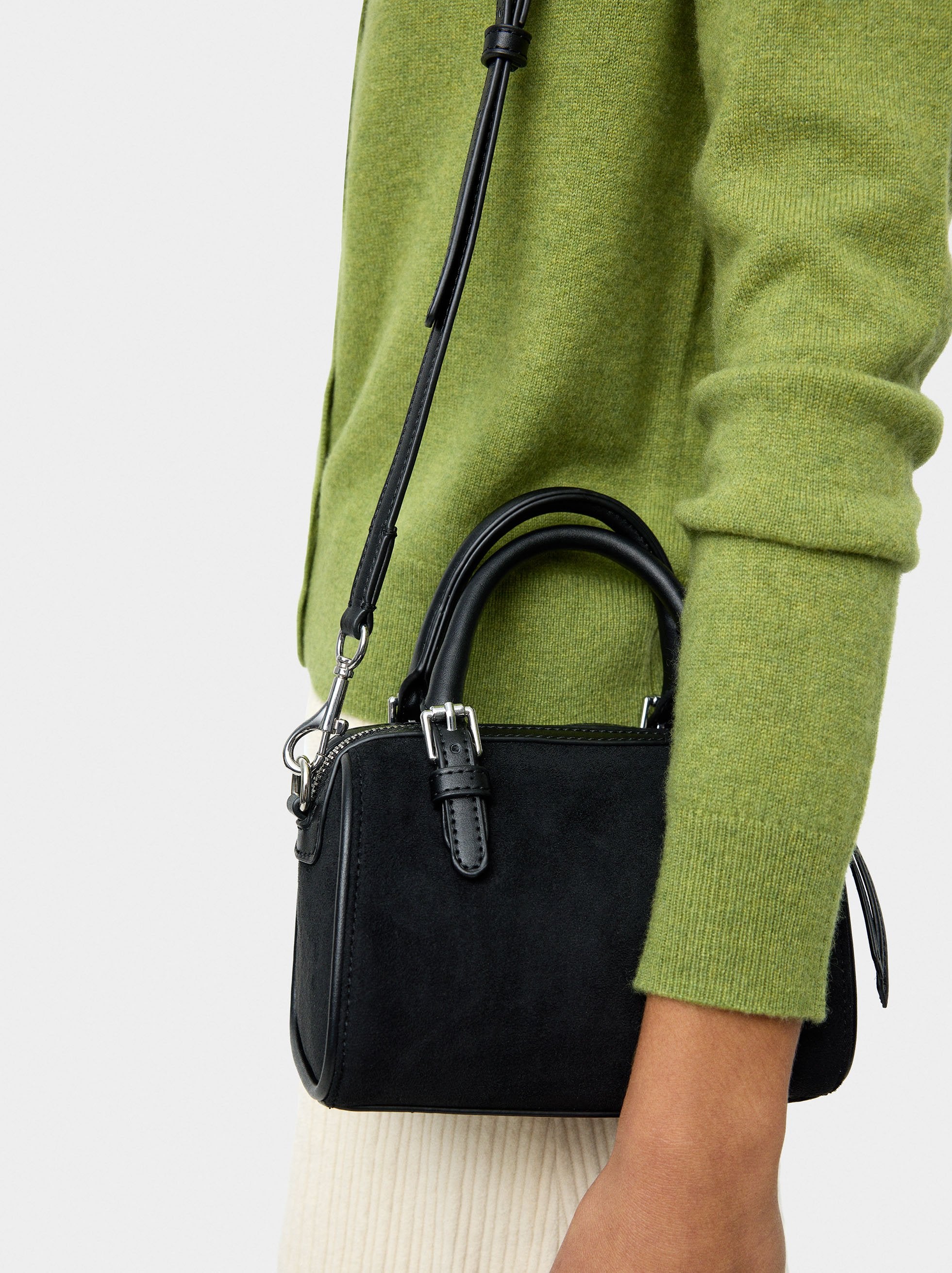 Bolso Bowling Efecto Piel S