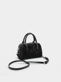 Bolso Bowling Efecto Piel S