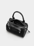 Bolso Bowling Efecto Piel S