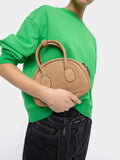 Bolso Bowling De Piel