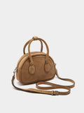 Bolso Bowling De Piel