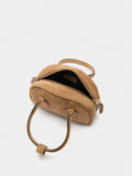 Bolso Bowling De Piel