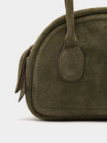 Bolso Bowling De Piel