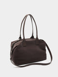 Bolso Shopper De Textura Suave Con Colgante