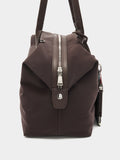 Bolso Shopper De Textura Suave Con Colgante