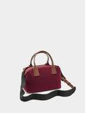 Bolso Tote Textura Suave Con Colgante