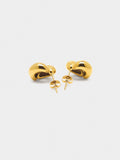 Pendientes De Efecto Doble – Acero Inoxidable