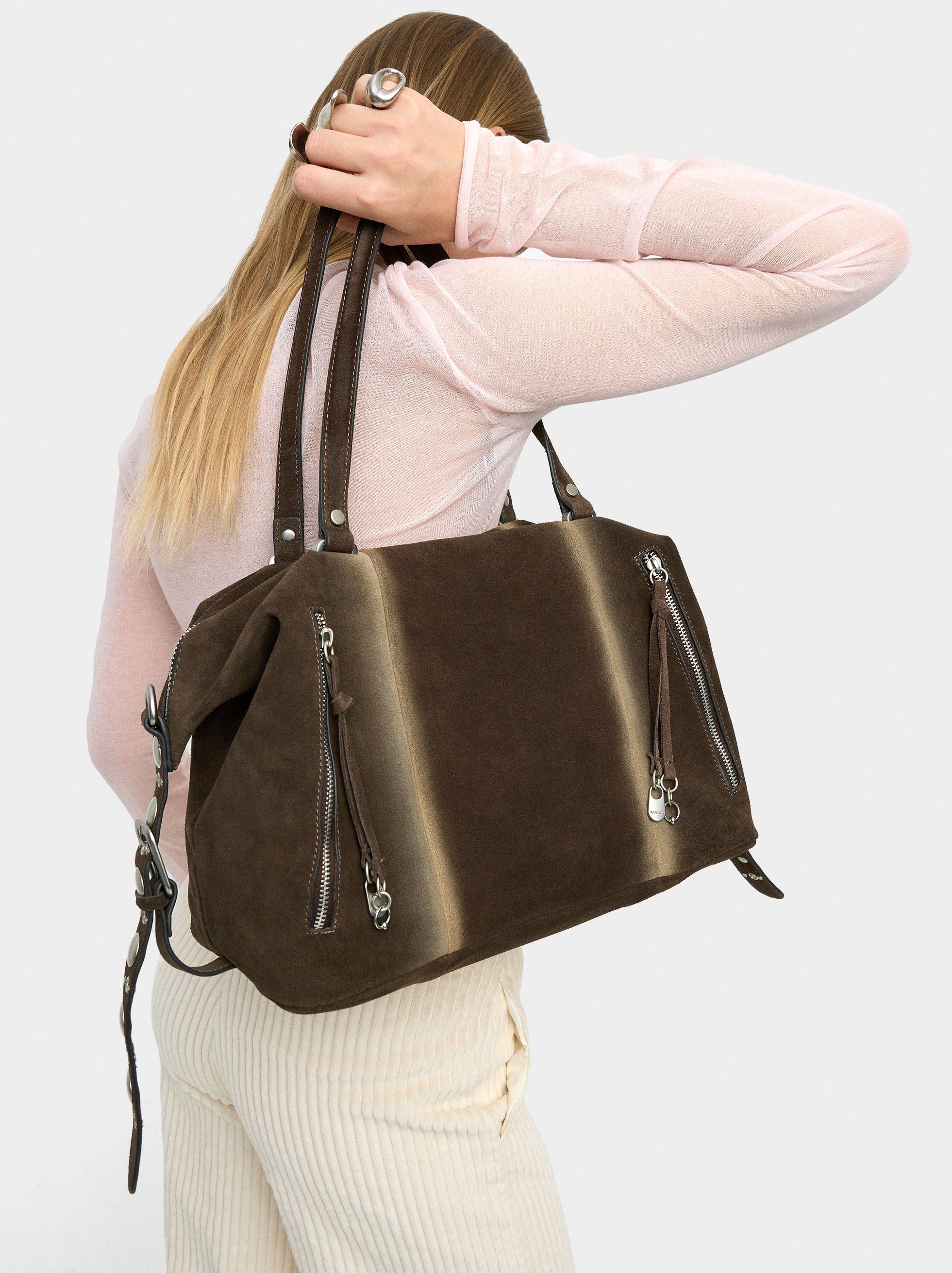 Bolso Tote De Piel