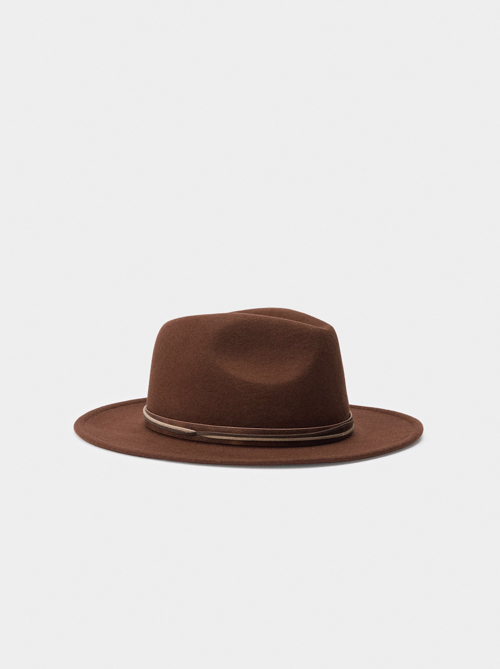 Sombrero De Lana Con Cintas