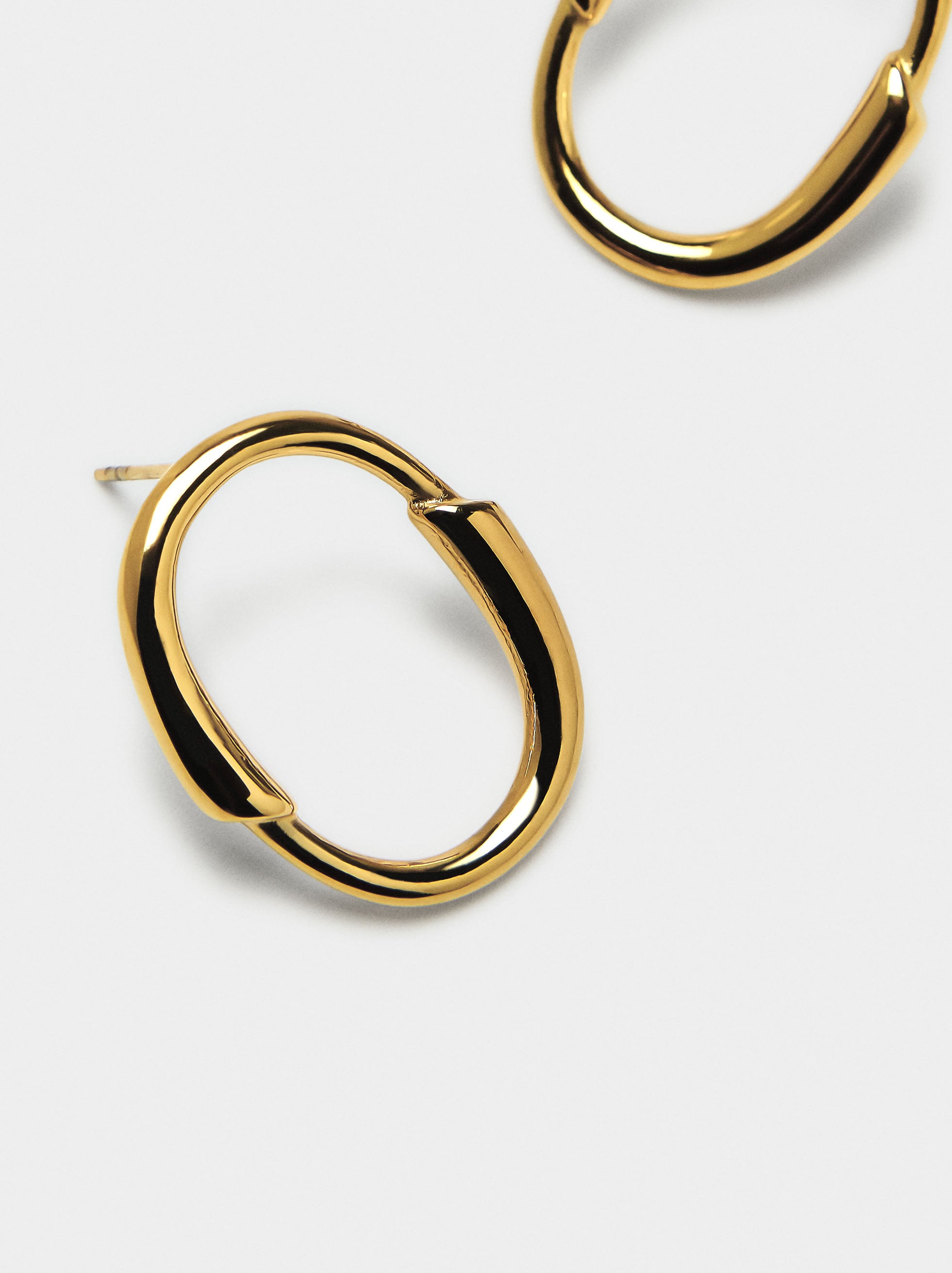 Pendientes De Aro - Acero Inoxidable
