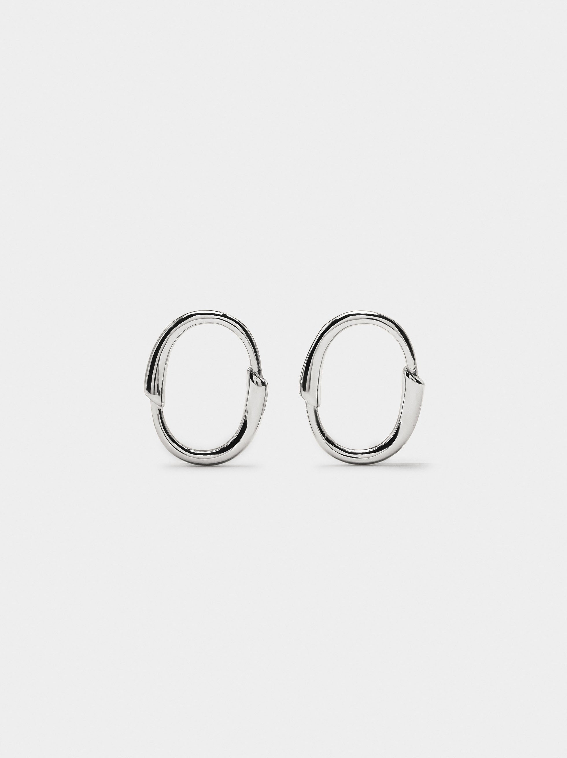 Pendientes De Aro - Acero Inoxidable