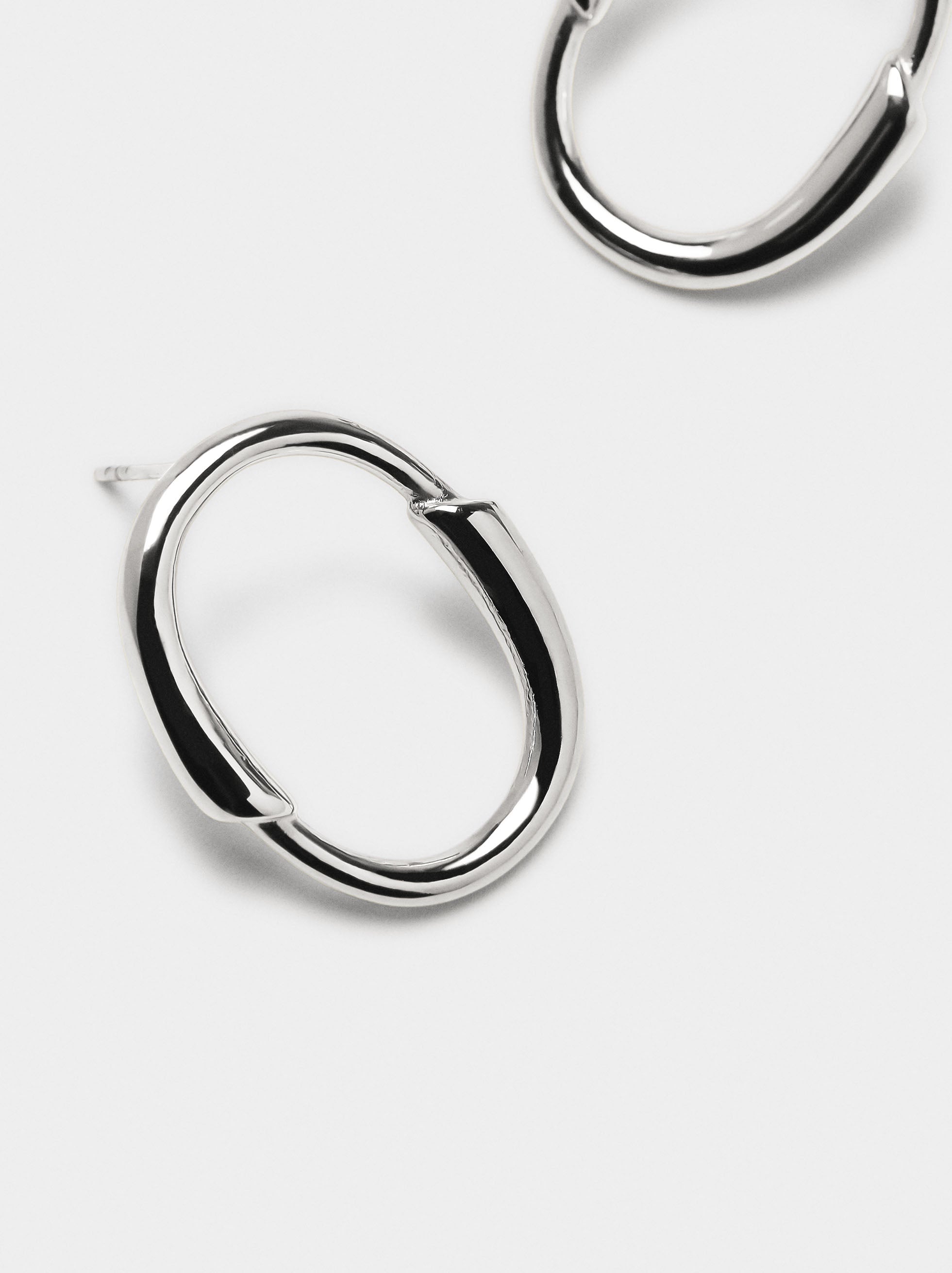 Pendientes De Aro - Acero Inoxidable