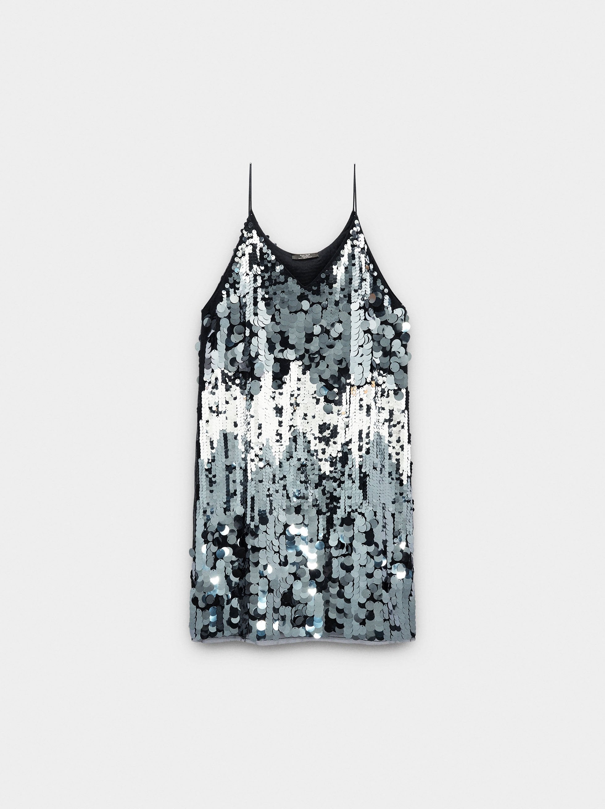 Vestido Corto De Lentejuelas