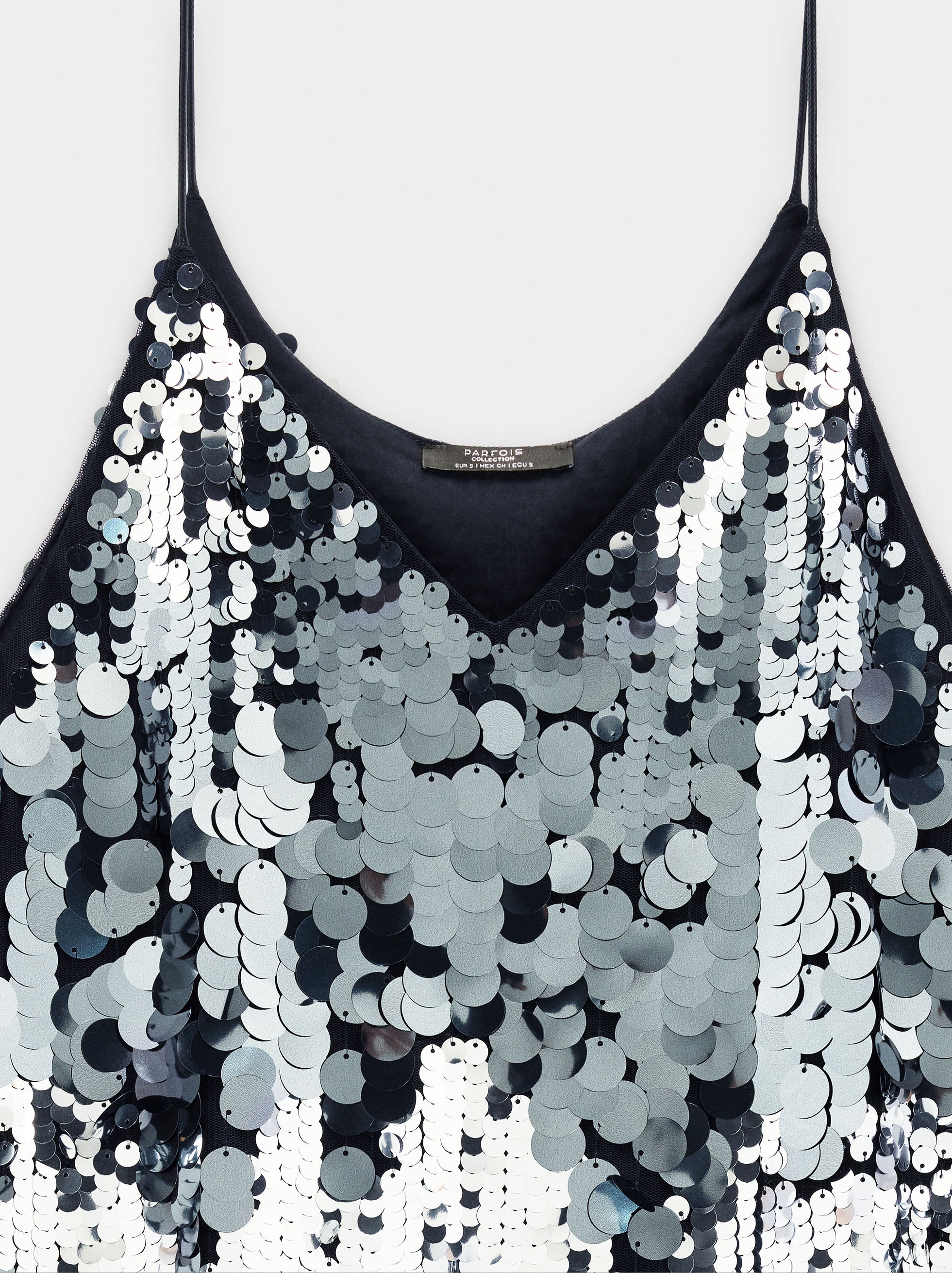 Vestido Corto De Lentejuelas