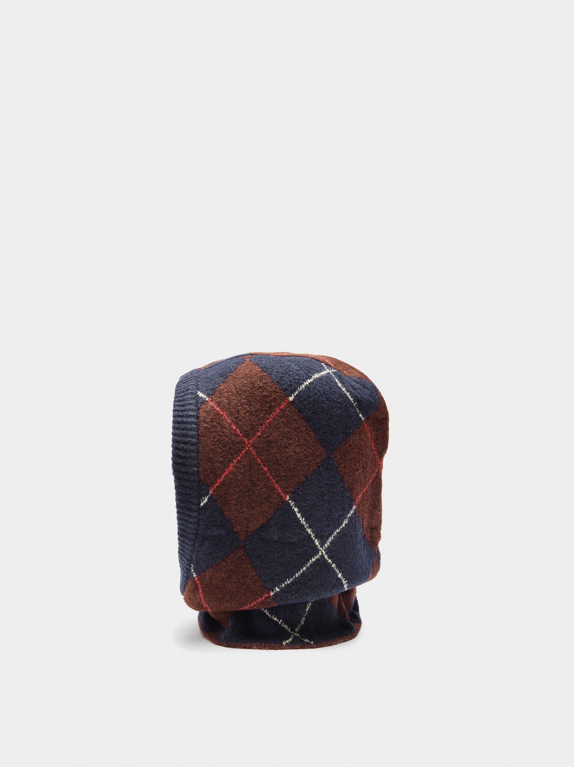 Balaclava De Jacquard Rombos