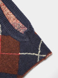 Balaclava De Jacquard Rombos