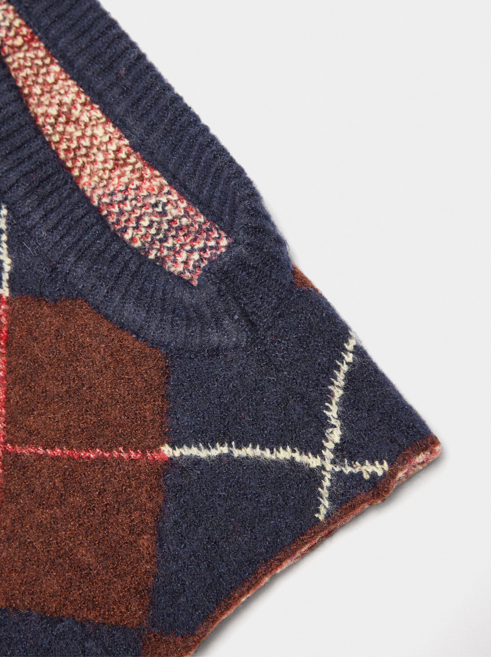 Balaclava De Jacquard Rombos