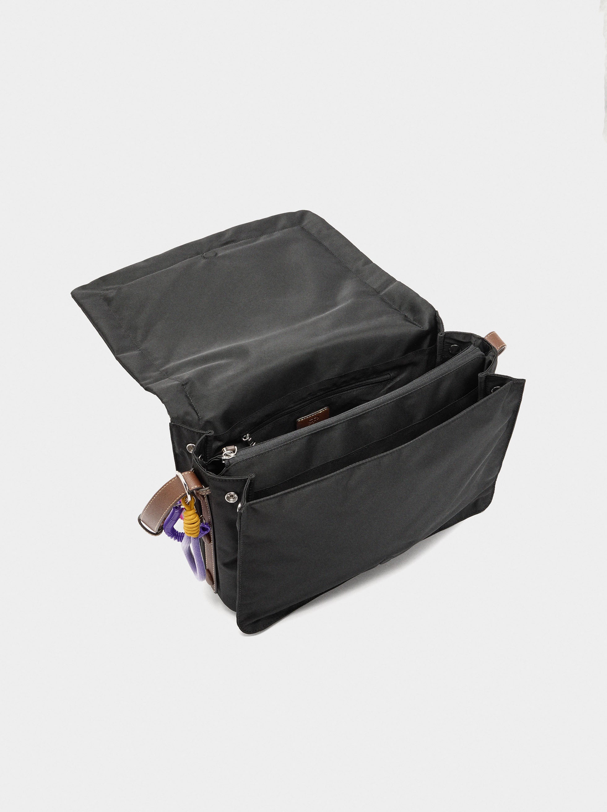 Bolso Bandolera De Nylon Xl