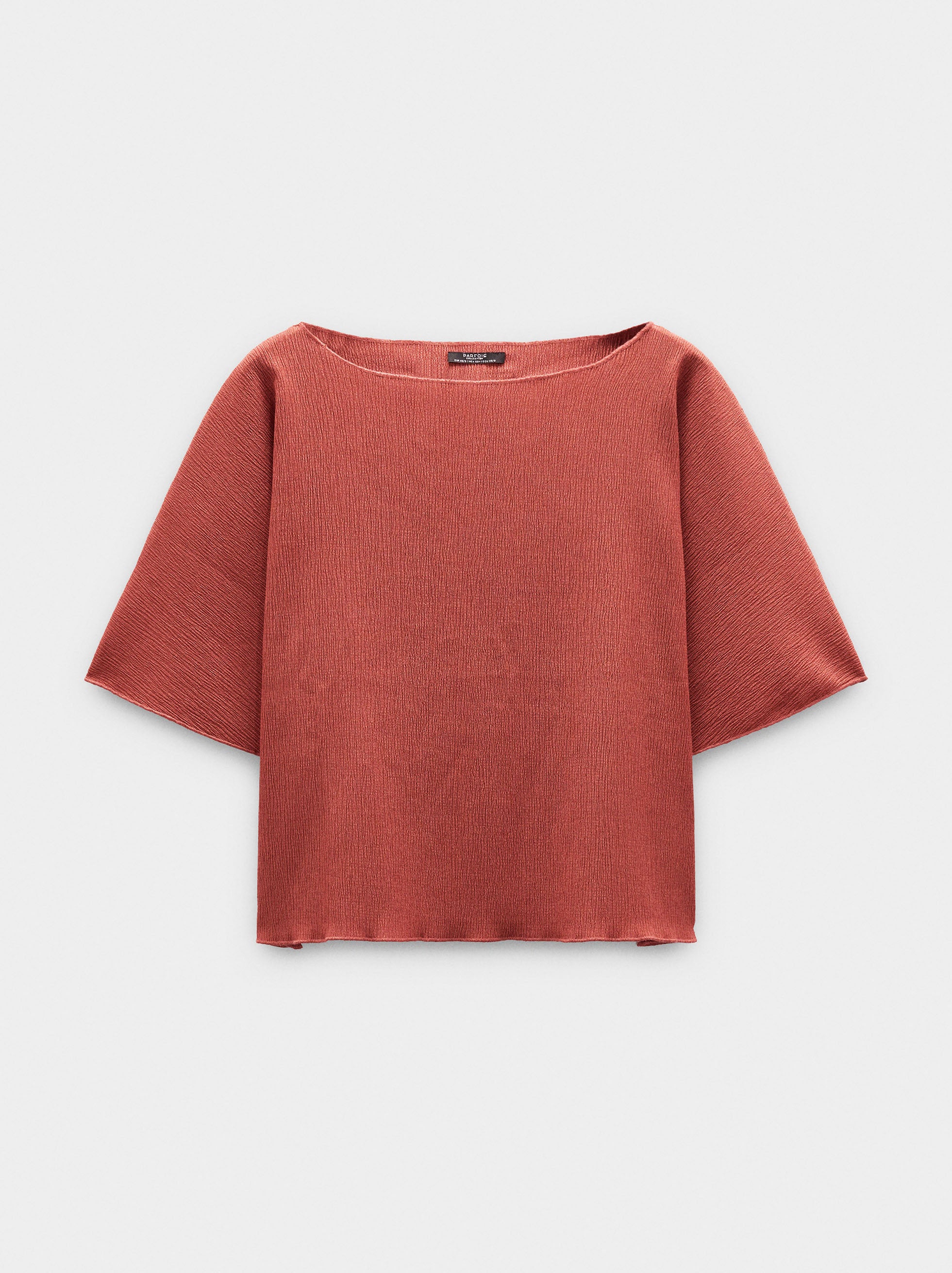 Blusa Efecto Arrugado