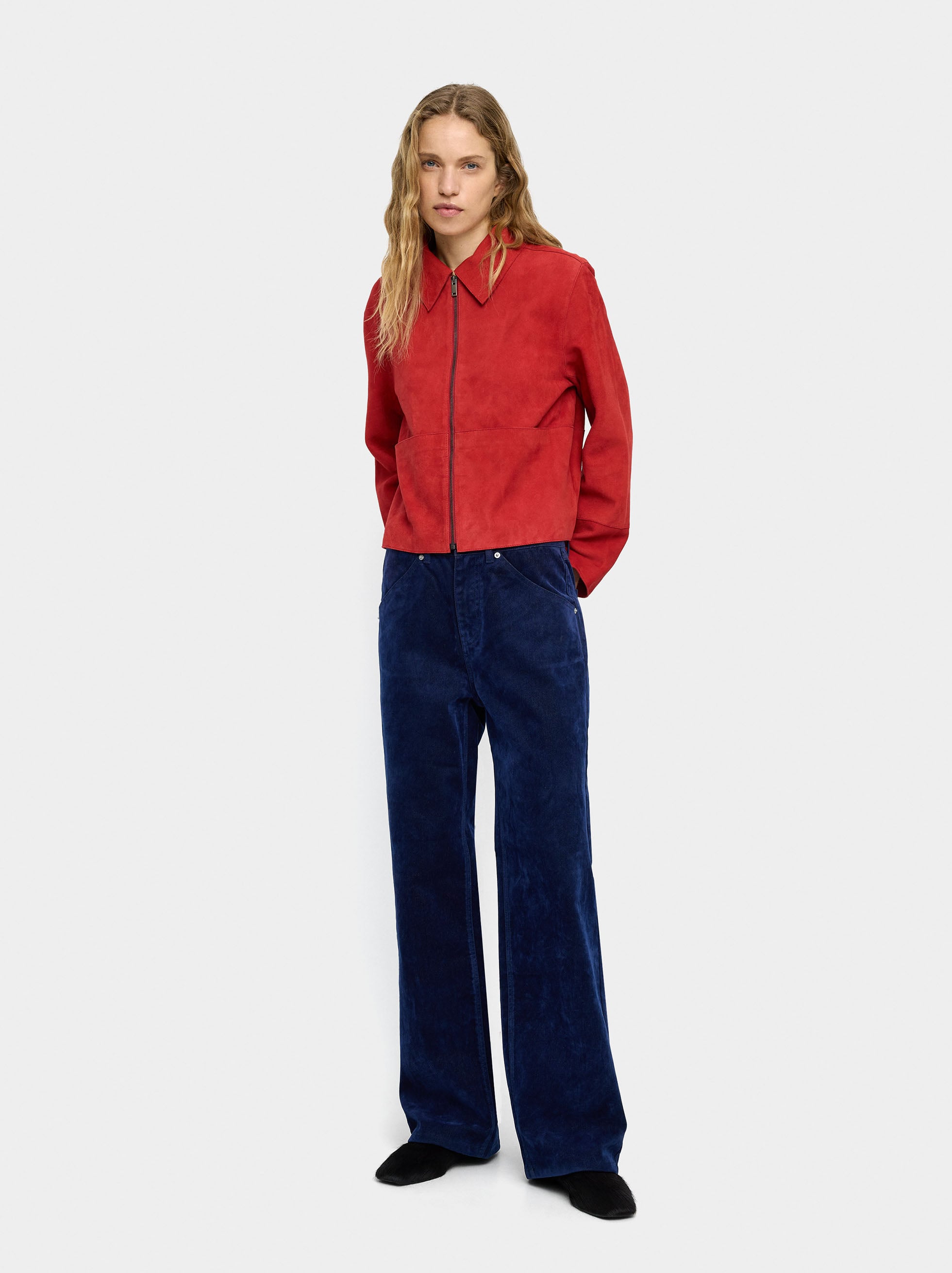 Pantalón Vaquero Efecto Terciopelo