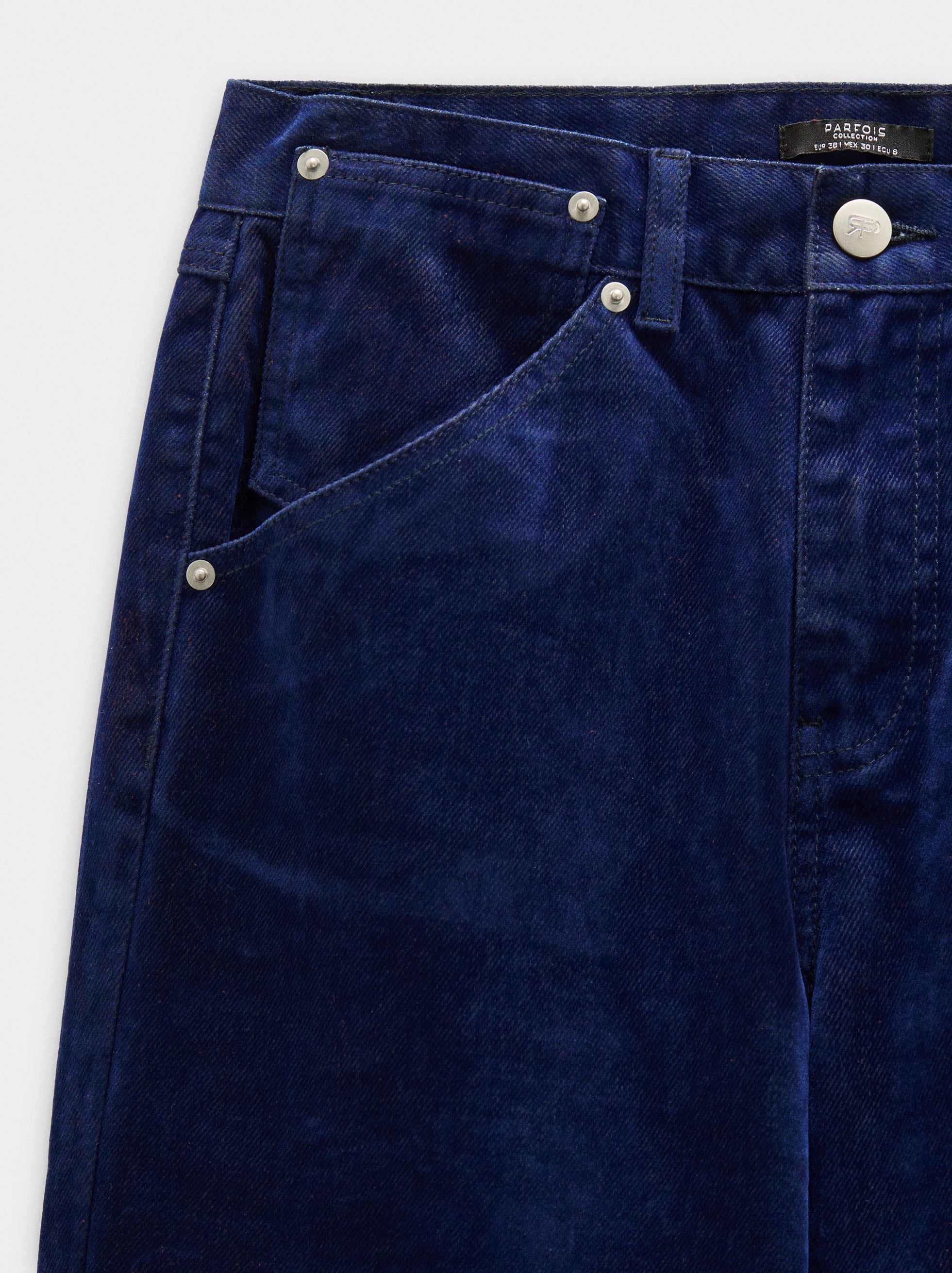 Pantalón Vaquero Efecto Terciopelo