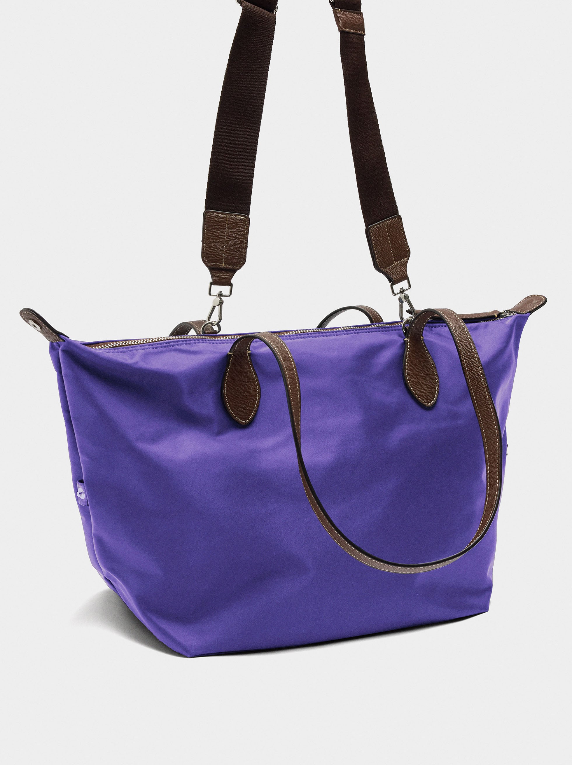 Bolso Shopper De Nylon