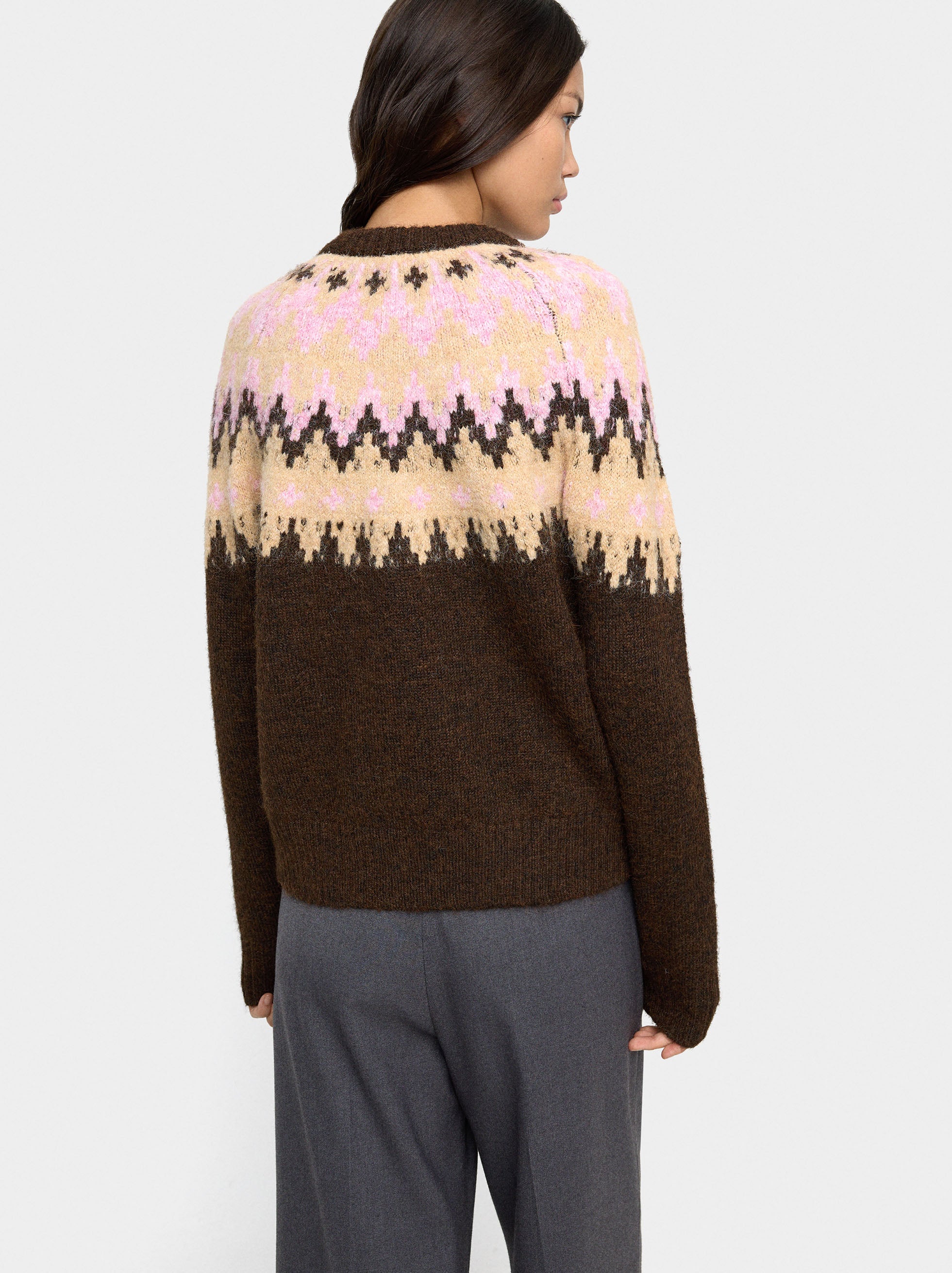 Jersey De Punto Jacquard