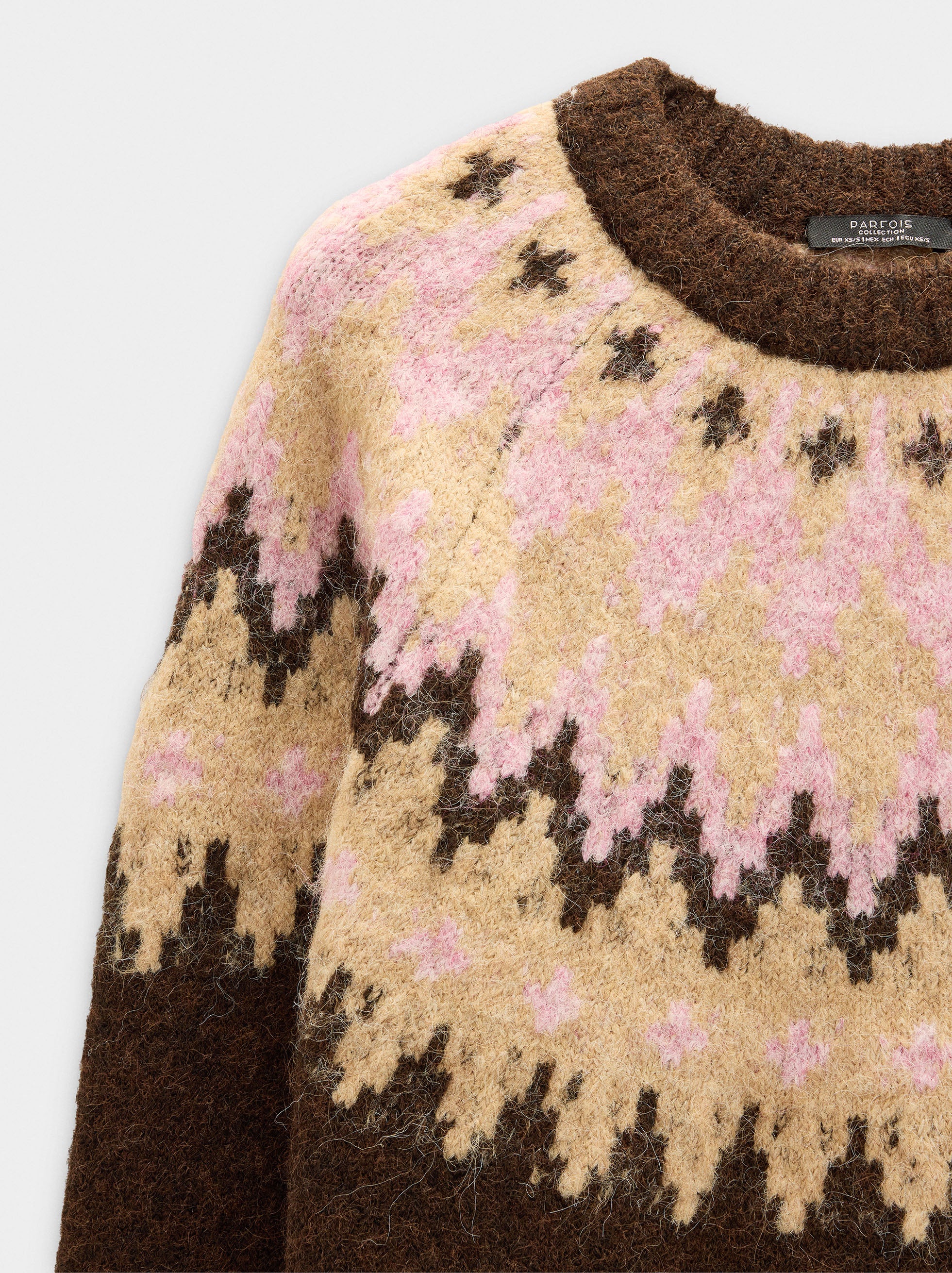 Jersey De Punto Jacquard